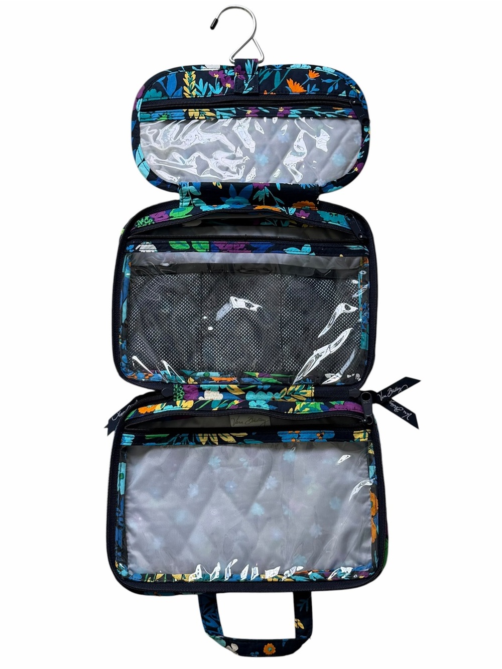 VERA BRADLEY Hanging Travel Bag Midnight Blues